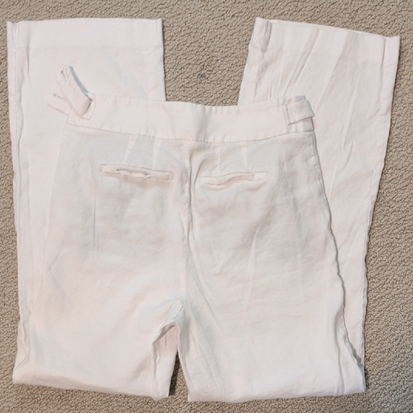 Talbots High Rise Linen Pants, 2P, Inseam 28 - Picture 3 of 7